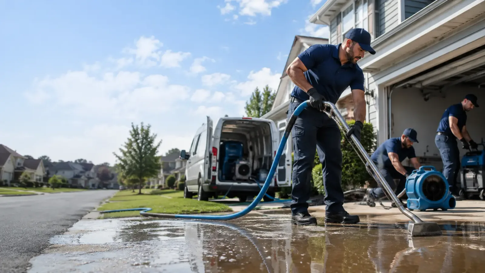 Flood Damage Restoration in Garden City, TX
